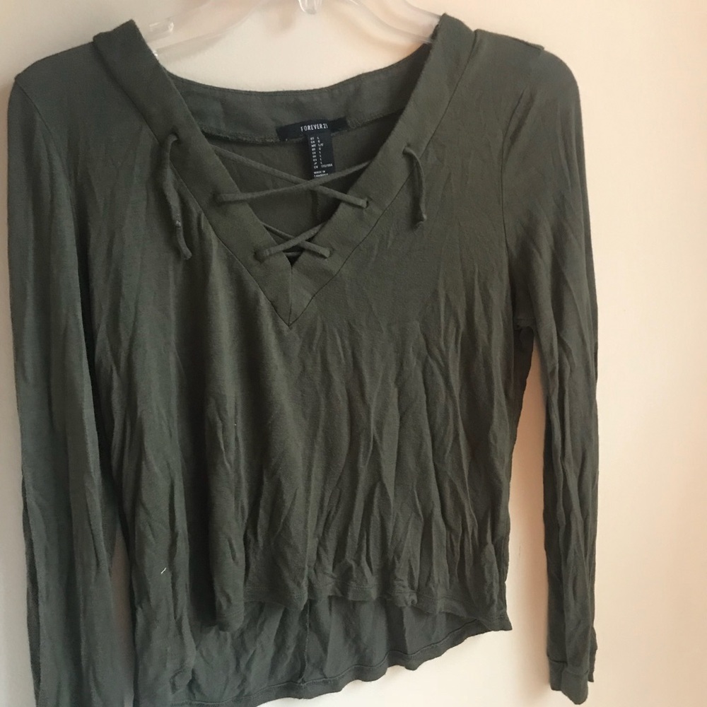 CRISS CROSS LONGSLEEVE
